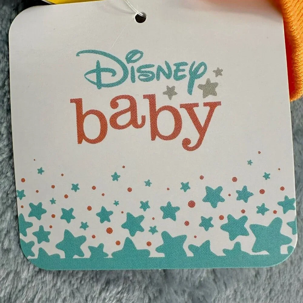 DISNEY Mickey Mouse 2‎ Pc Pajama Set Girl's Sz 18 mos. Orange Spookie Cotton NWT